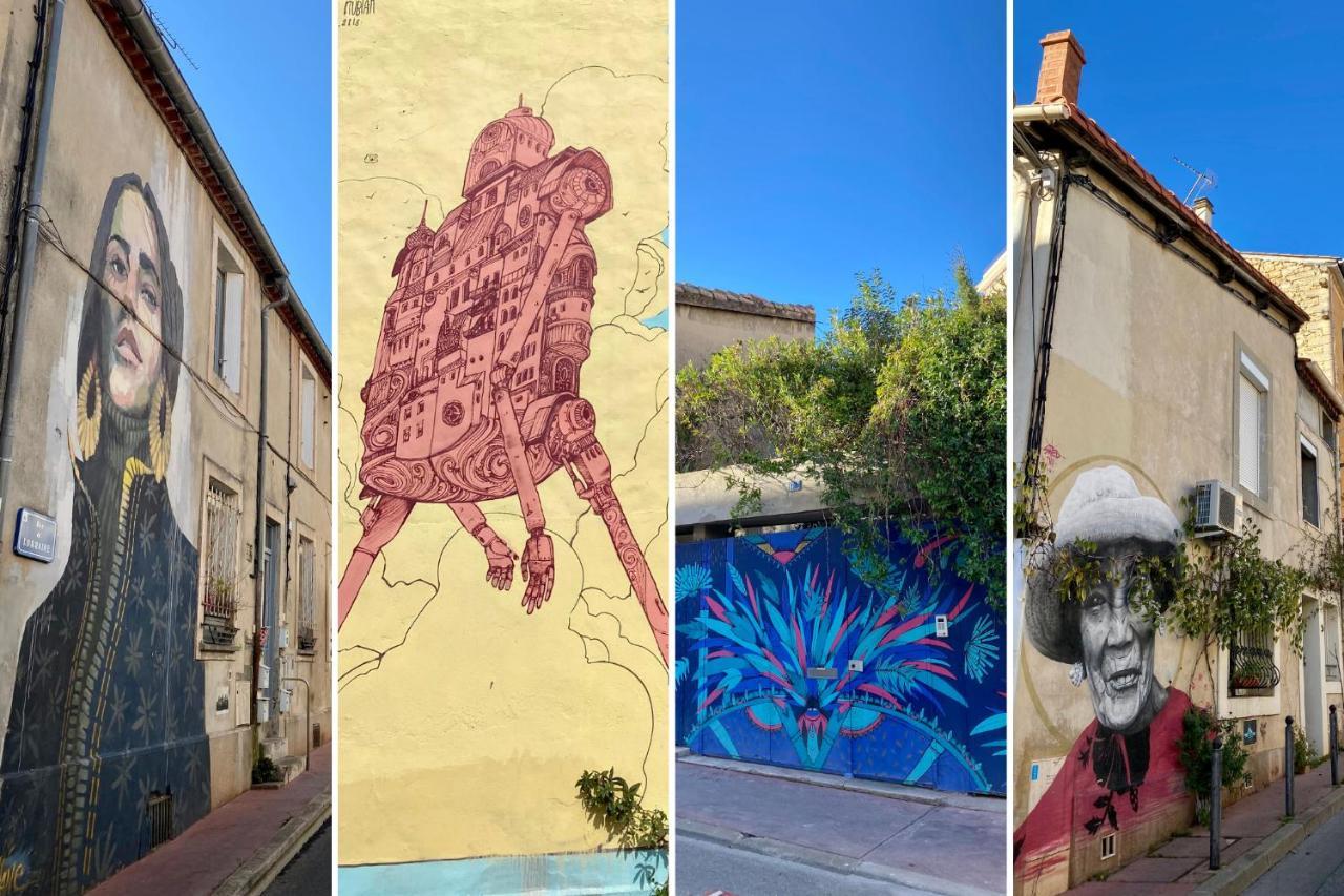 Nouveau - Jungle Montpeul - Clim - Wifi Fibre - Netflix - 5' Du Centre Et Gare - Parking - Loggia - 15' Des Plages Montpellier Eksteriør bilde