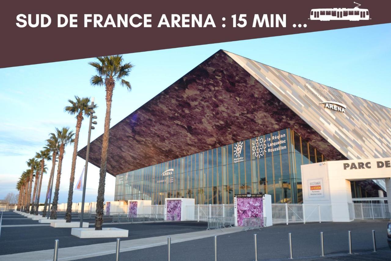 Nouveau - Jungle Montpeul - Clim - Wifi Fibre - Netflix - 5' Du Centre Et Gare - Parking - Loggia - 15' Des Plages Montpellier Eksteriør bilde
