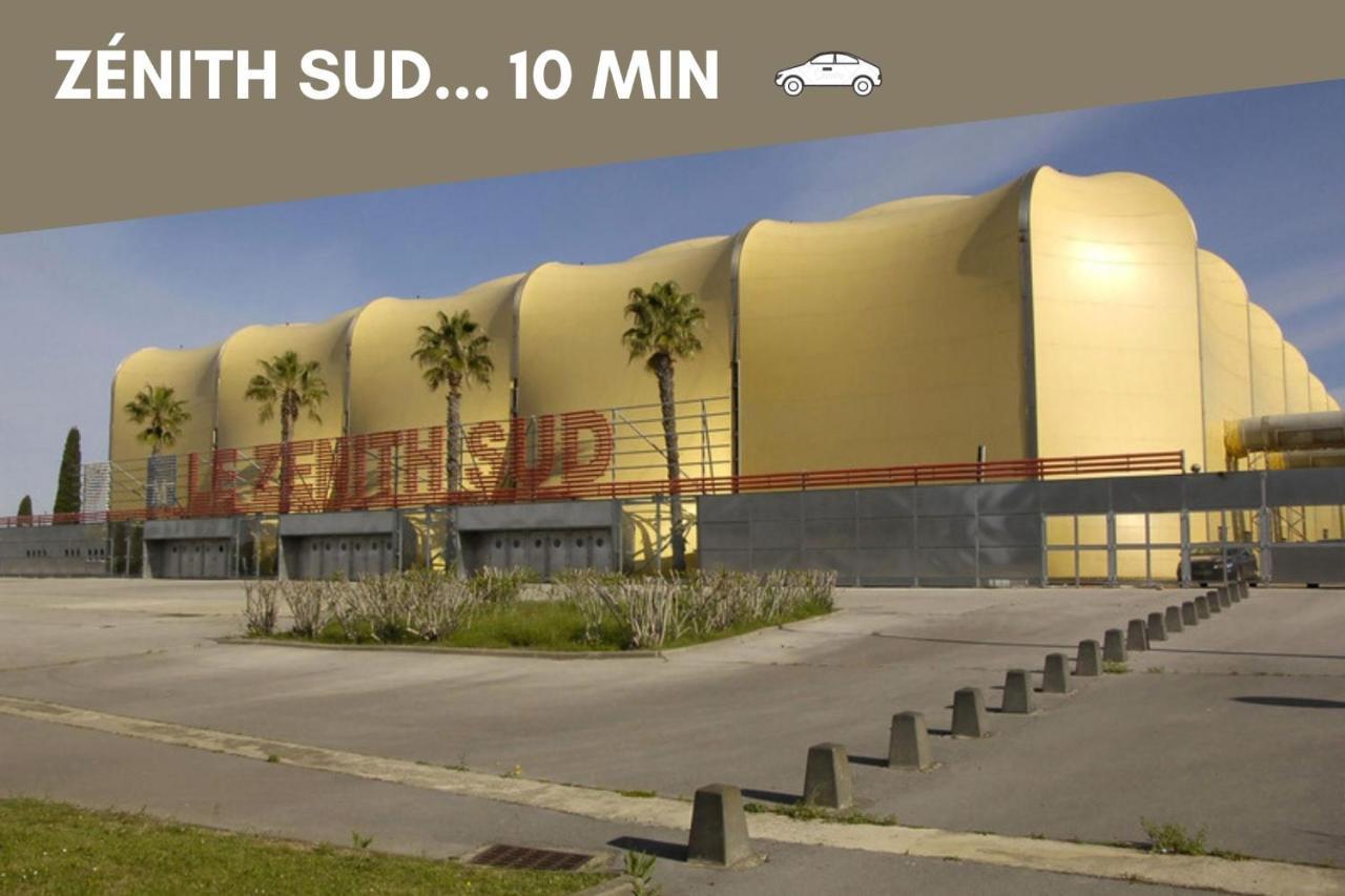 Nouveau - Jungle Montpeul - Clim - Wifi Fibre - Netflix - 5' Du Centre Et Gare - Parking - Loggia - 15' Des Plages Montpellier Eksteriør bilde